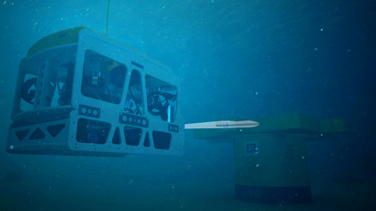 NAV CAM SUBSEA는 원격제어 ROV ARGOS에서 사용됩니다.