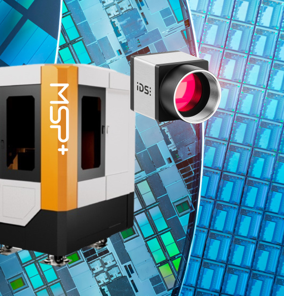 정밀 HBM 모듈용 IDS USB3 카메라가 장착된 MSP+ 레이저 솔더링 머신.