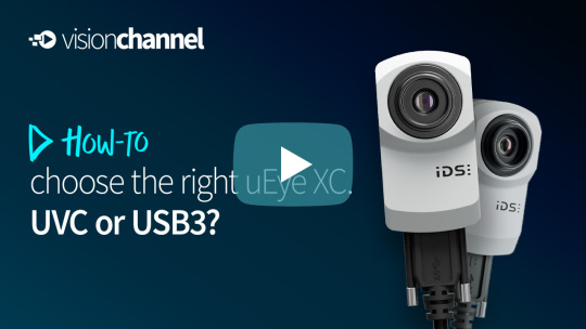 적합한 uEye XC 카메라 선택 방법에 관한 동영상 썸네일