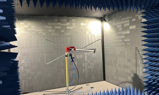 IDS EMC 측정 부스.