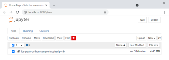 Jupyter Notebook 대시보드