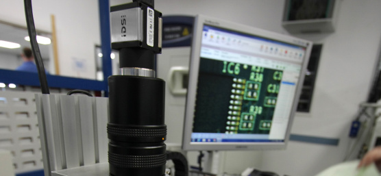 인쇄회로기판 조립용 초기 샘플 검사: Norcott (영국)의 IDS USB 3 uEye CP