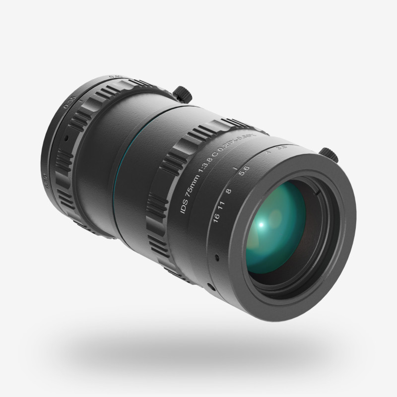 렌즈, IDS, Ma-12M120-C7538, 75 mm, 1.2"