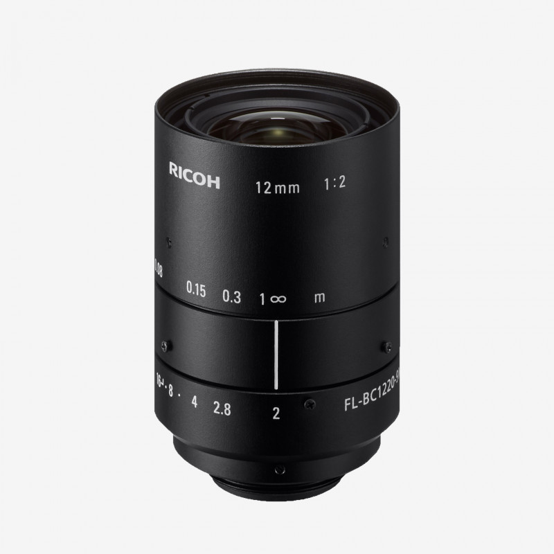 렌즈, RICOH, FL-BC1220-9M, 12mm, 1"