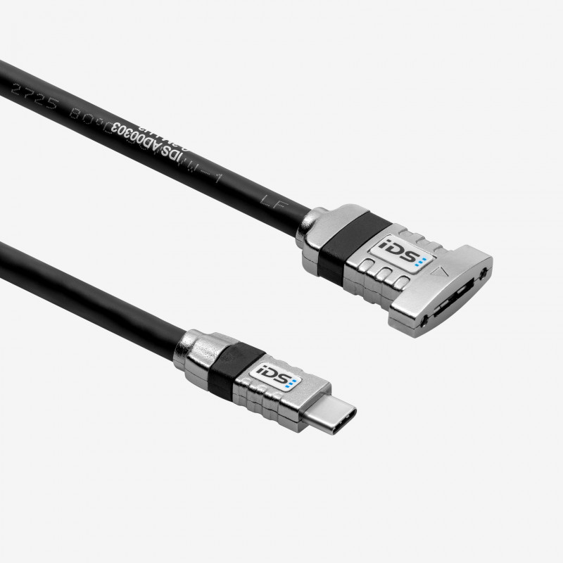 USB 3, 어댑터 케이블, 일자형, 나사식, 0.3m