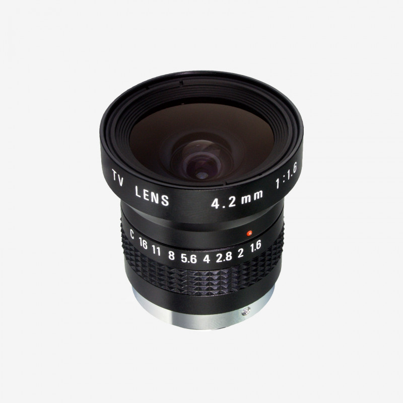 렌즈, RICOH, FL-HC0416X-VG, 4.2mm, 1/2"