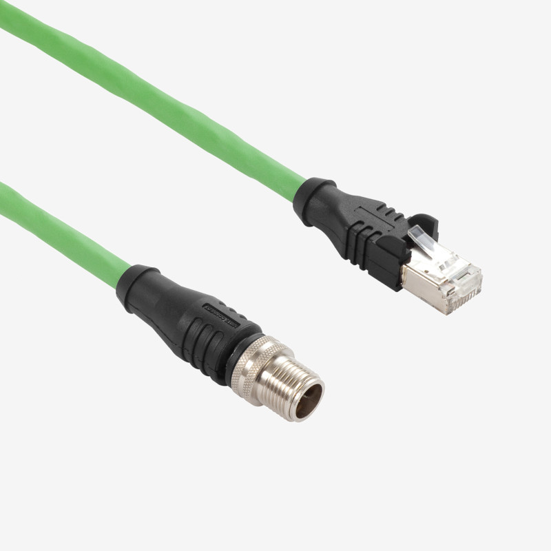 GigE, Cat6a, 일자형, 나사식, IP65/67, 20 m