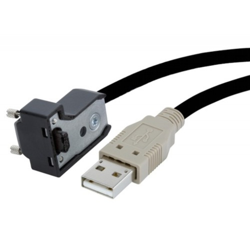 USB 2.0, 표준 케이블, 각짐, 나사식, 5m