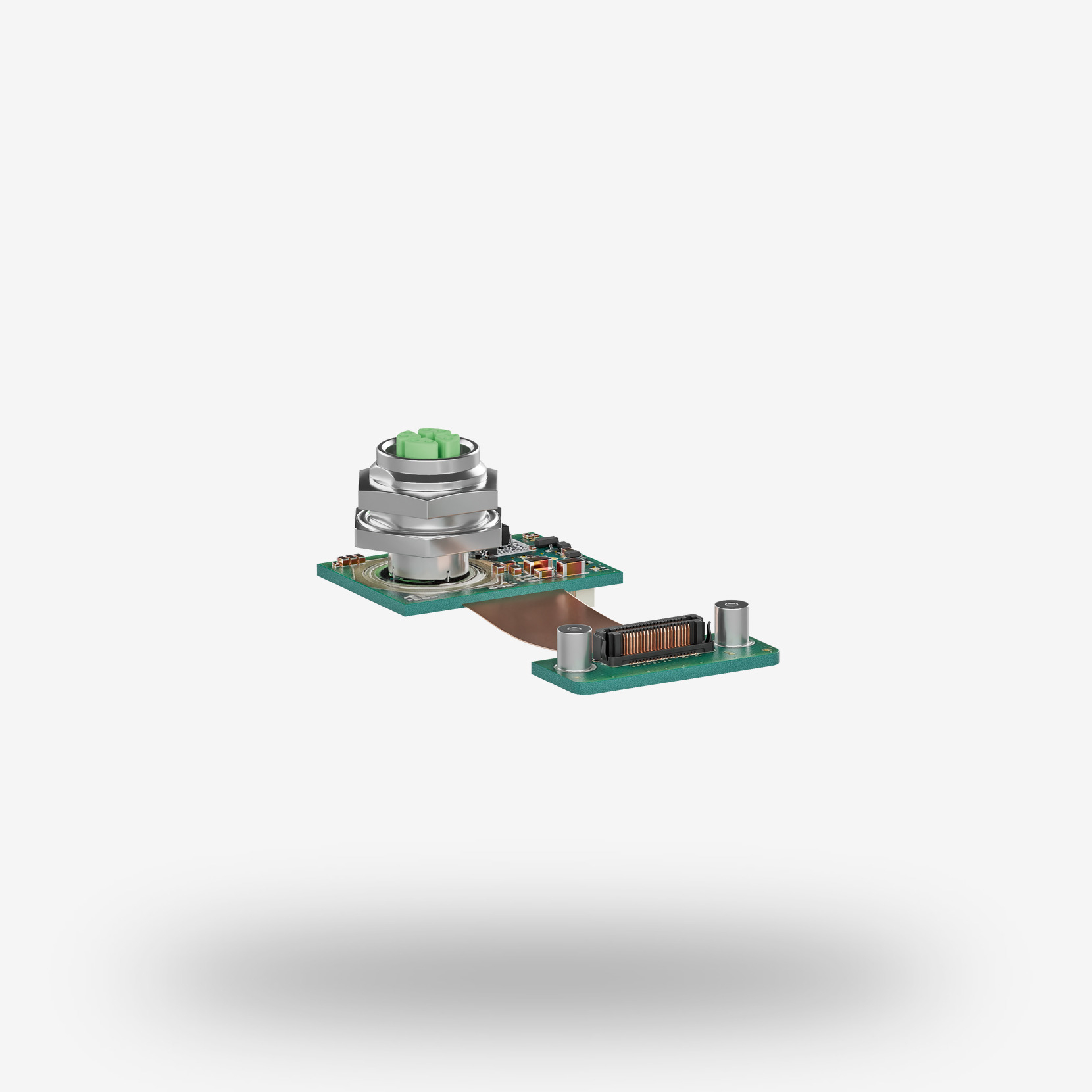 GigE Connector board, M12, Flex